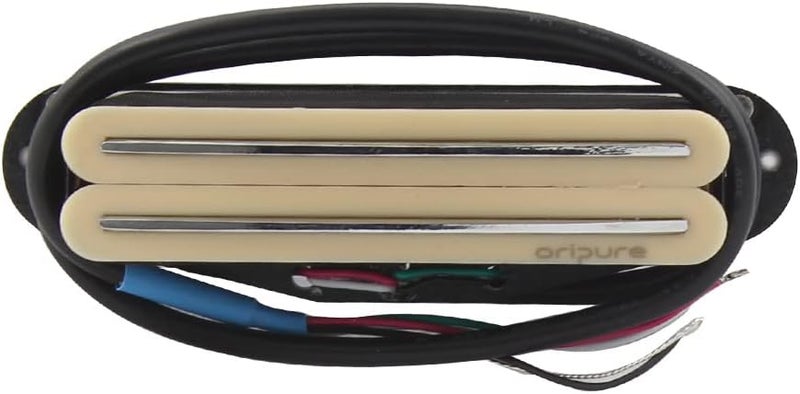 OriPure بيك أب مزدوج ساخن بحجم سلك مفرد Alnico5 8.9K مناسب لآلة الجيتار الكهربائية ST/SQ، كريمي - Image 3